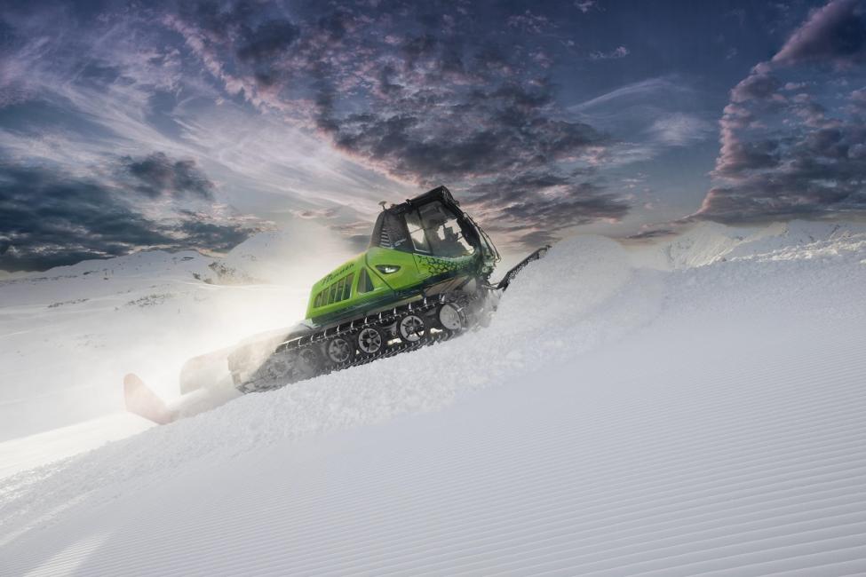 La dameuse électrique de demain est arrivée !