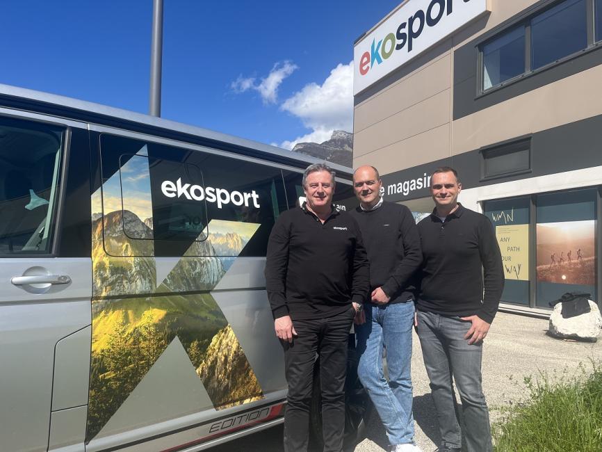 Le duo devient trio à la tête d’Ekosport