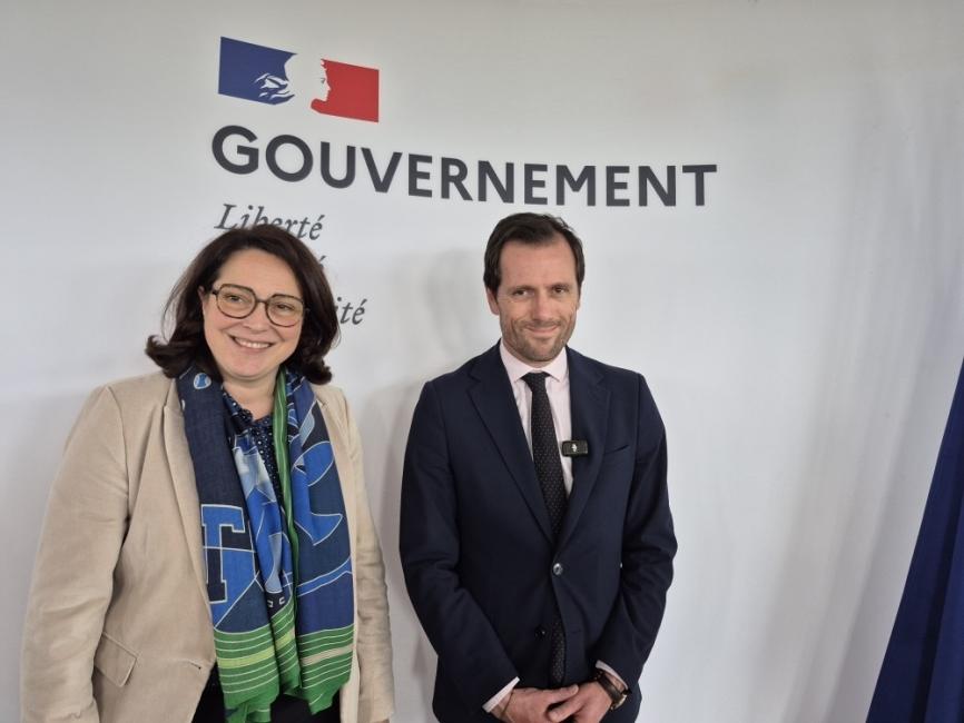 Marina Ferrari : « On ne va pas augmenter le volume d’eau pour les JOP »