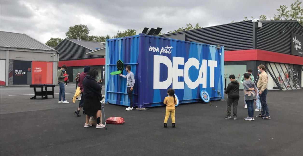 Decathlon fait un test de magasin de déstockage