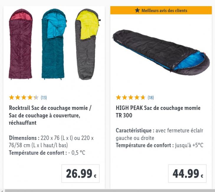 Lidl vend maintenant des articles de sport en ligne 