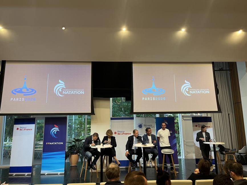Paris entre en Seine à 300 jours du début des championnats d’Europe de natation