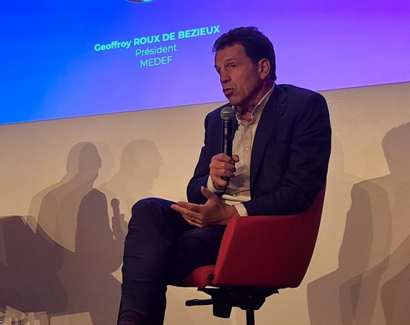 Geoffroy Roux de Bézieux nommé président d’Alpes 2030
