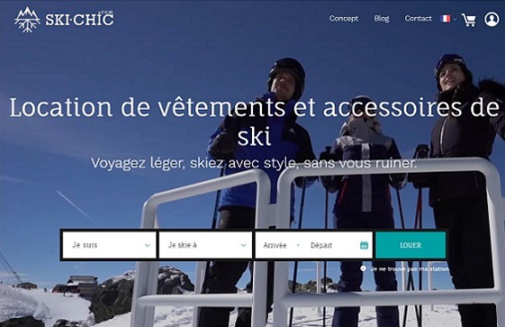 Une start-up relance la location de vêtements de ski