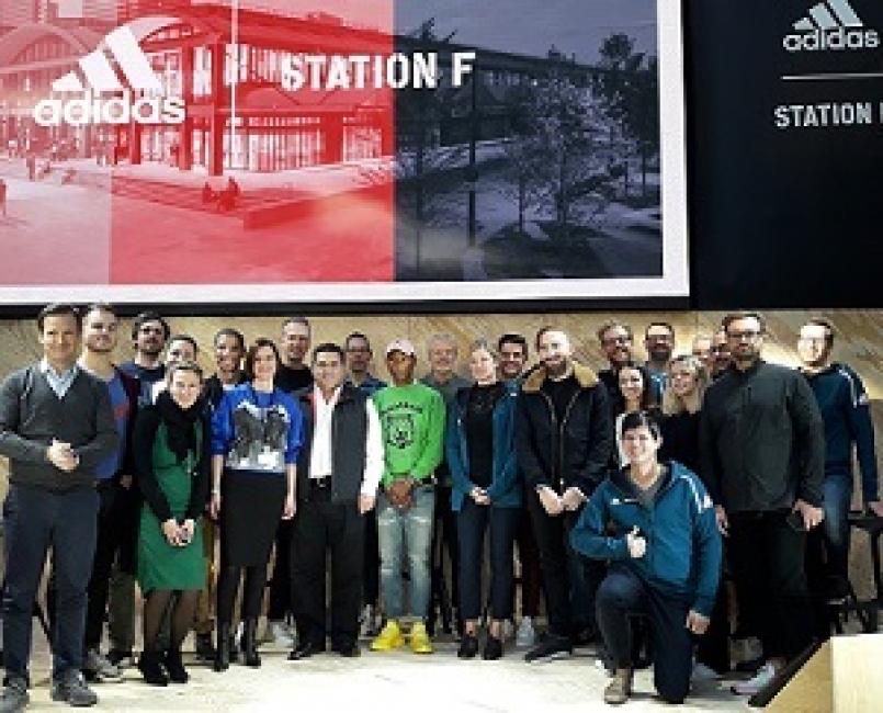Adidas installe un incubateur mondial à Station F