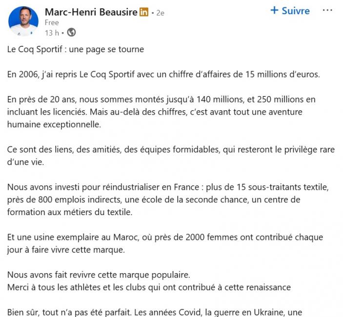 Dan Mamane est le repreneur du Coq Sportif