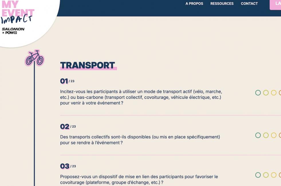 Pow lance un calculateur d'impact événementiel gratuit