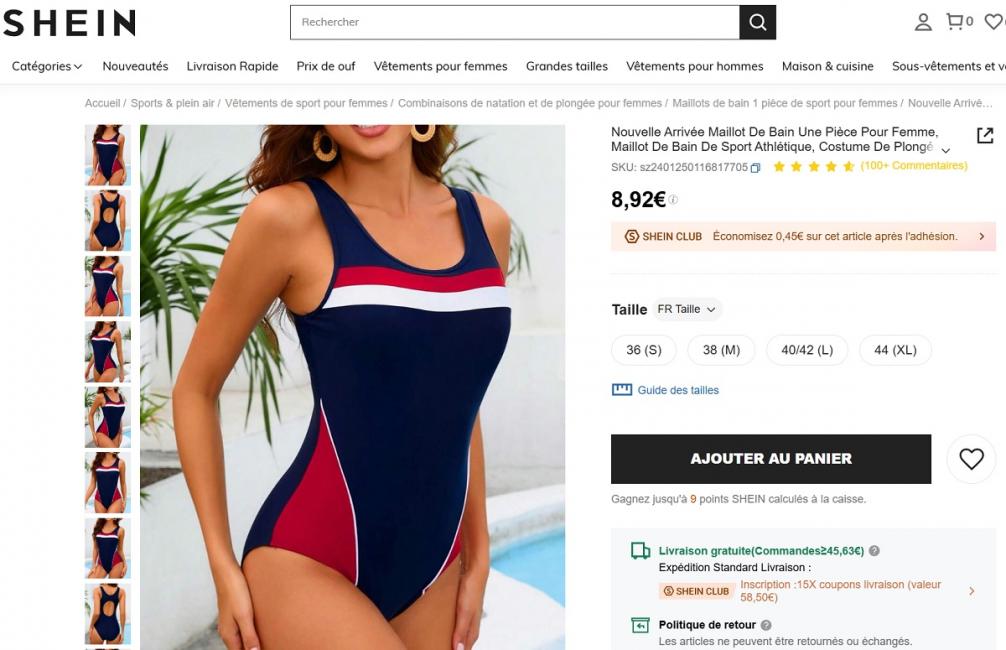 12 fédérations du commerce et de l'industrie attaquent Shein en justice