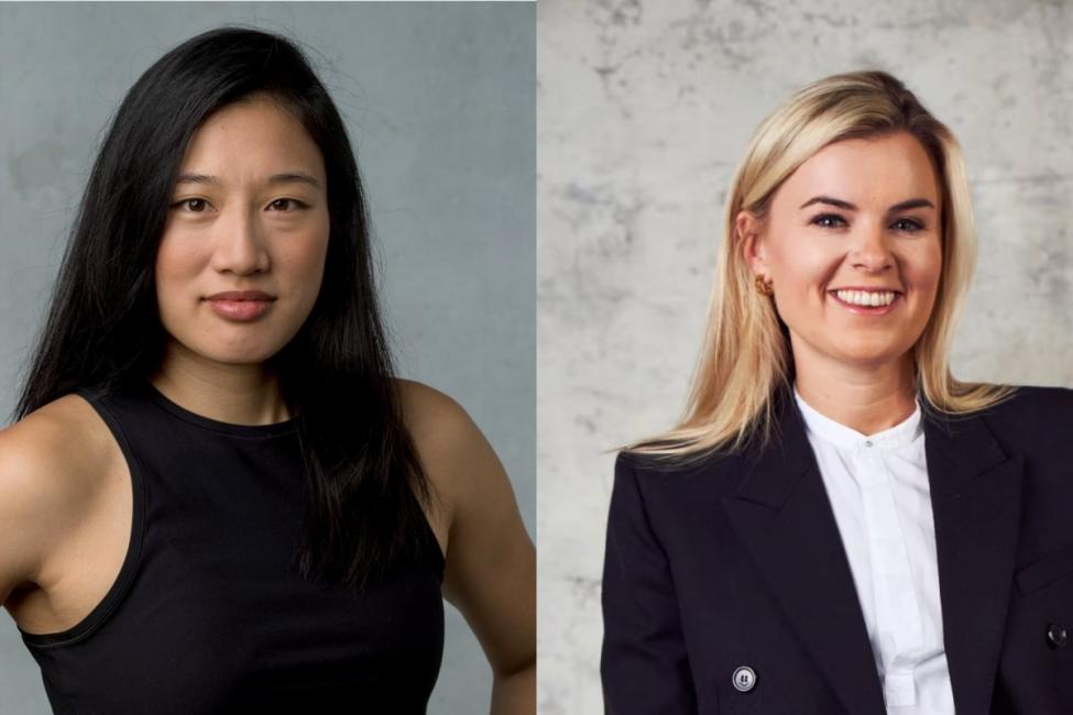 On Running : Rebecca Cai et Alice Delahunt