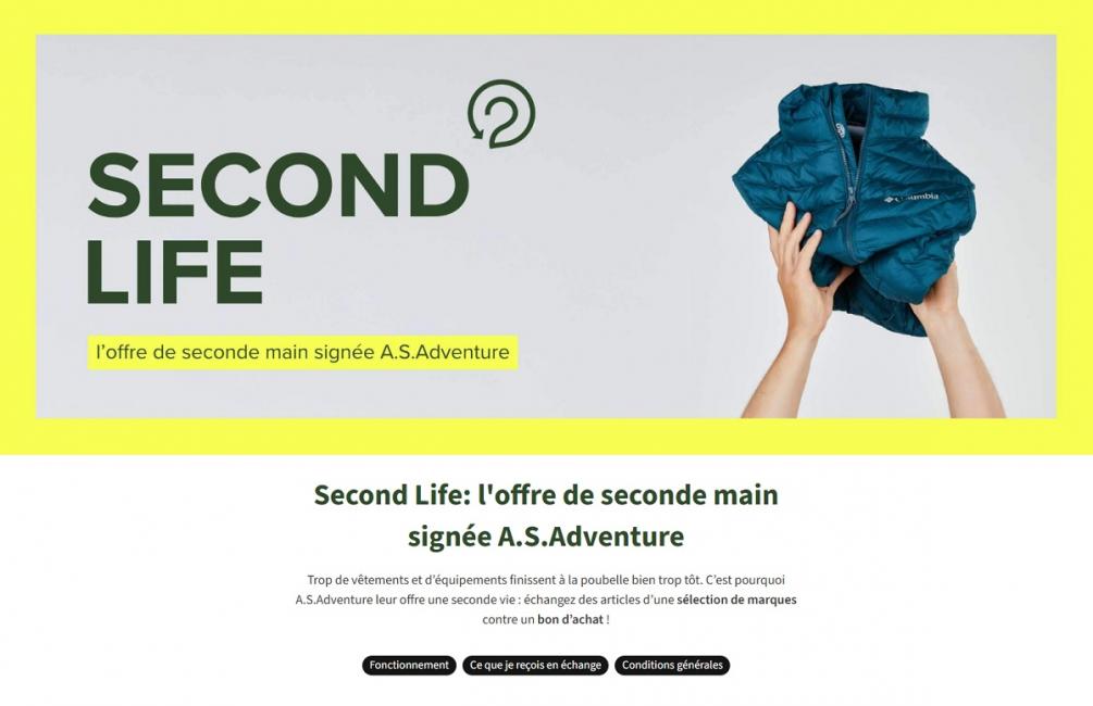 Comment AS Adventure a bâti son modèle seconde main ?