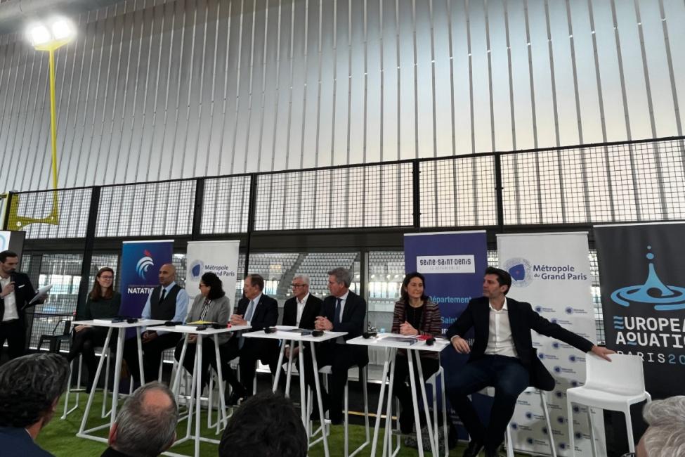 Saint-Denis mise sur l'effet post-JO pour les Championnats d'Europe de natation