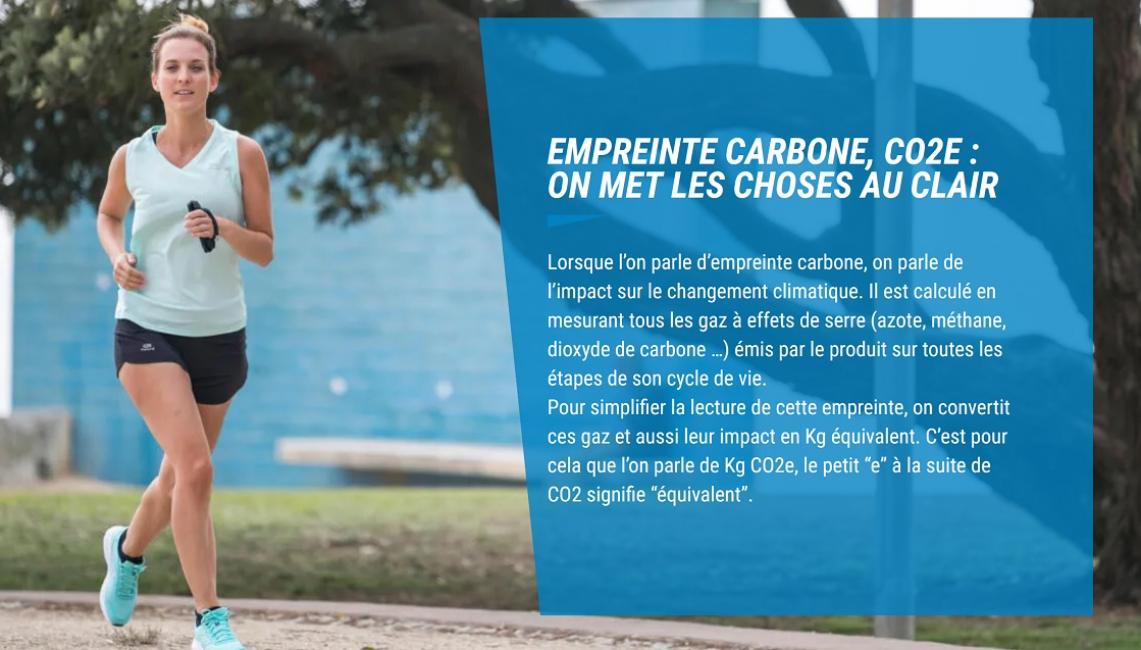 Decathlon fortement engagé dans l'affichage environnemental des produits