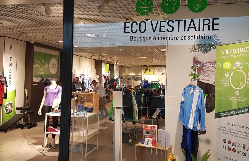 Ecovestiaire recycle les articles de sport à Strasbourg