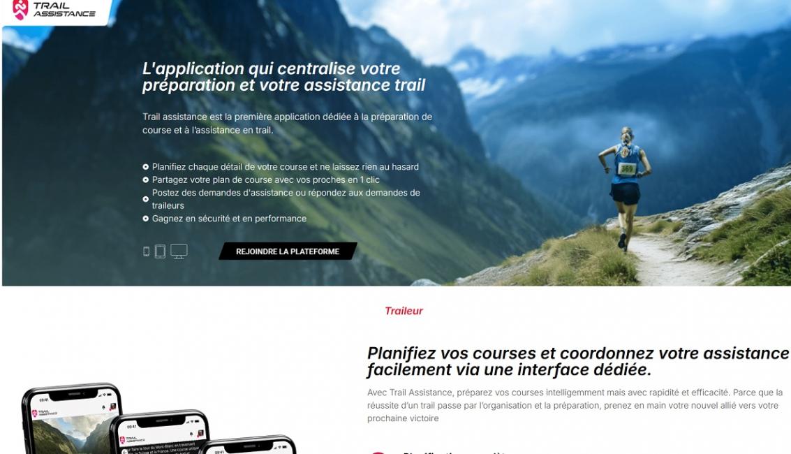 Trail Assistance, une appli pour gérer assistance et ravitaillement