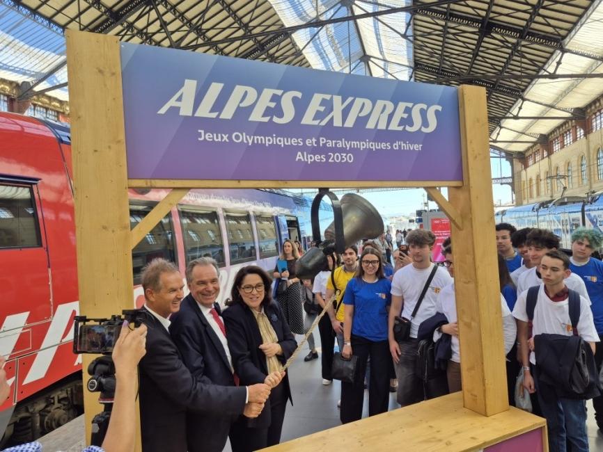 L’Alpes Express, héritage des Jeux à plus d’un titre…