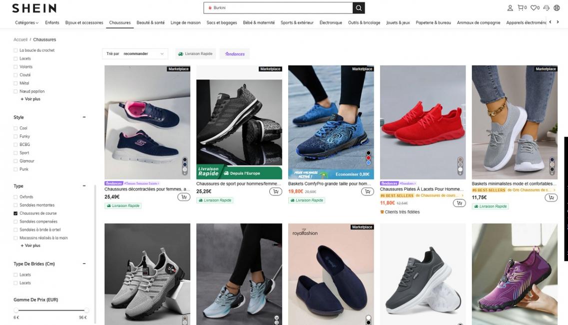 Le gouvernement va faire appel du rejet de la suspension de Shein