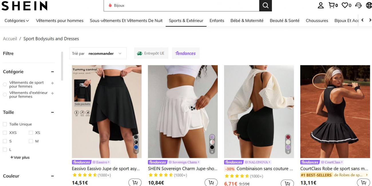 Shein de nouveau dans le viseur de la Répression des fraudes