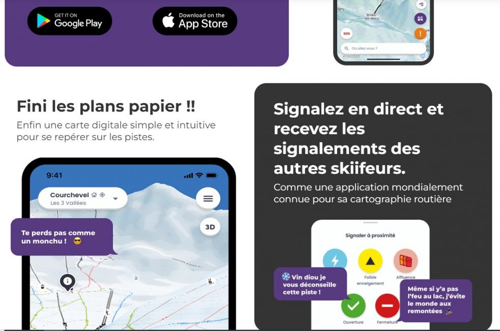 Le « Waze » du ski prêt à révolutionner la pratique sur les pistes
