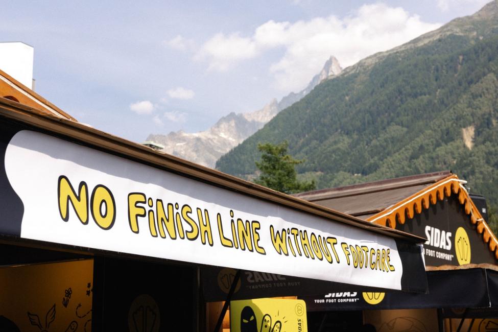 Sidas muscle son dispositif durant l’UTMB Mont-Blanc