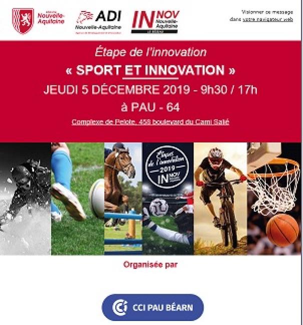 Innover dans le sport : rendez-vous le 5 décembre à Pau