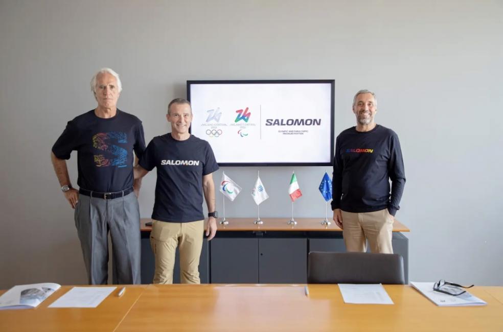 Salomon partenaire premium des JOP 2026