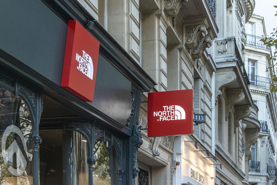 Les magasins The North Face restent stratégiques pour la France