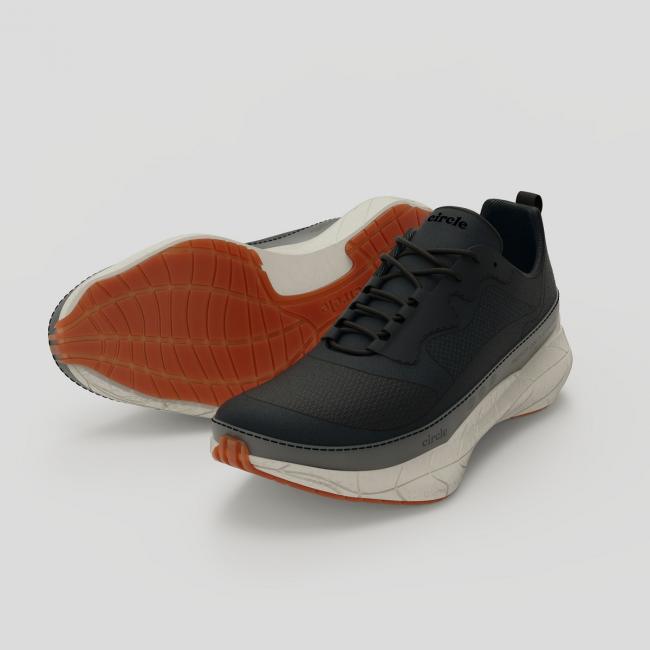 Une chaussure de running Circle made in Europe, bio-sourcée, biodégradable et recyclable 