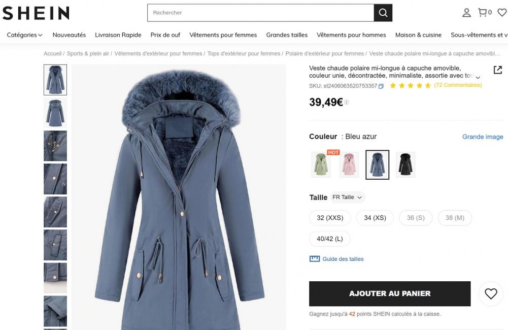 La France engage une procédure de suspension de Shein