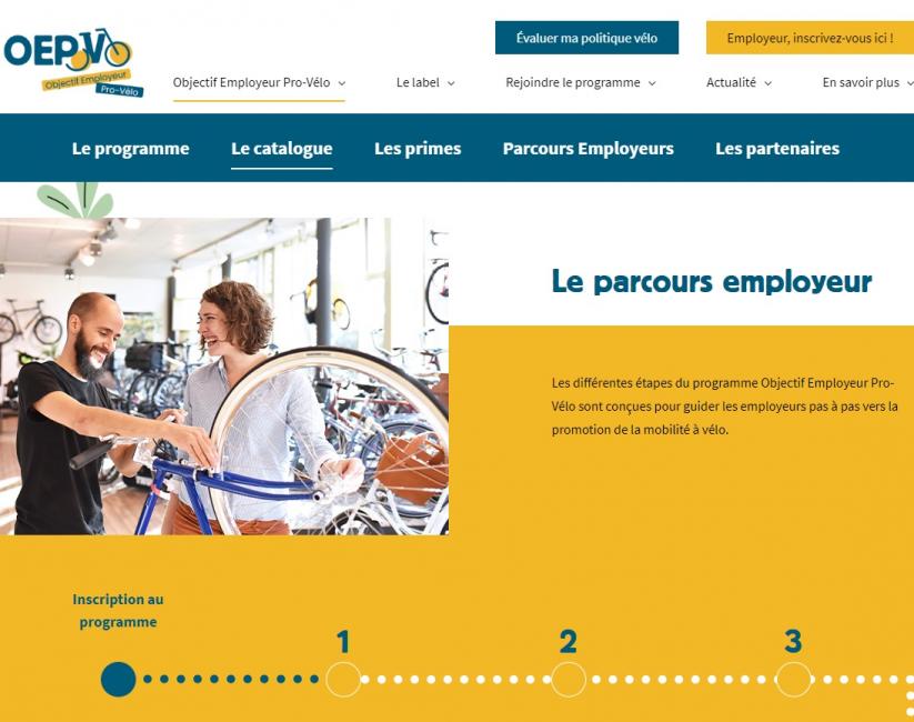 114 employeurs labellisés « Pro-Vélo » en 16 mois