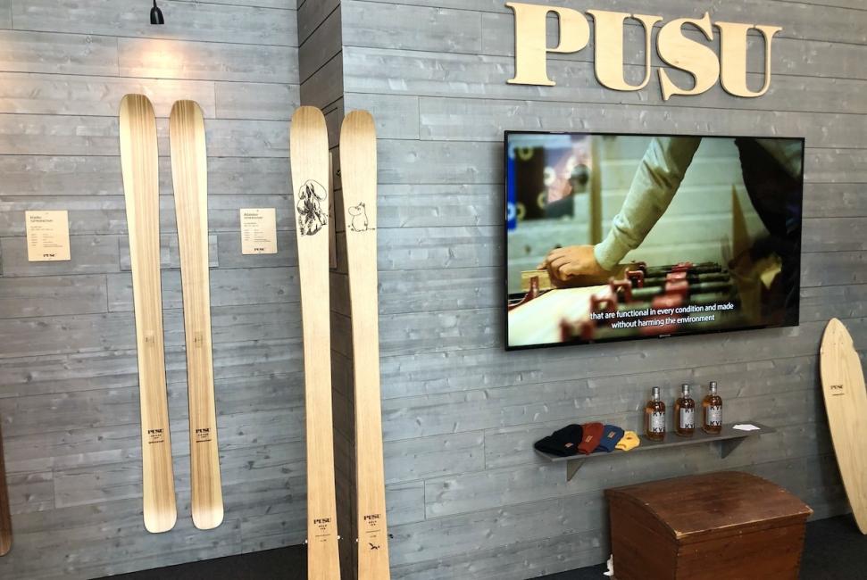 Pusu contribue à développer la circularité dans le ski