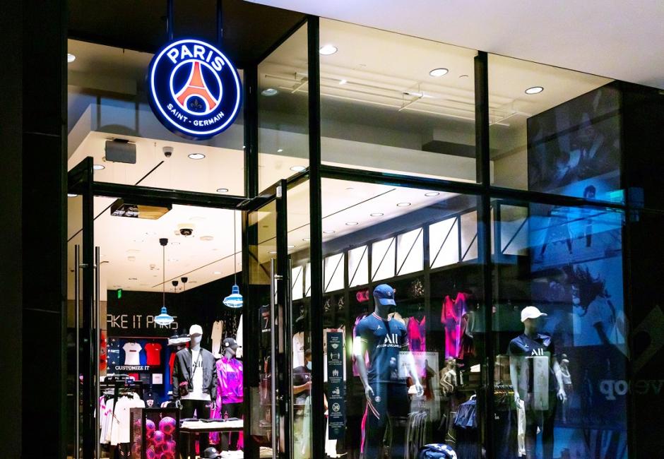 Le PSG possède désormais sa boutique aux Etats-Unis