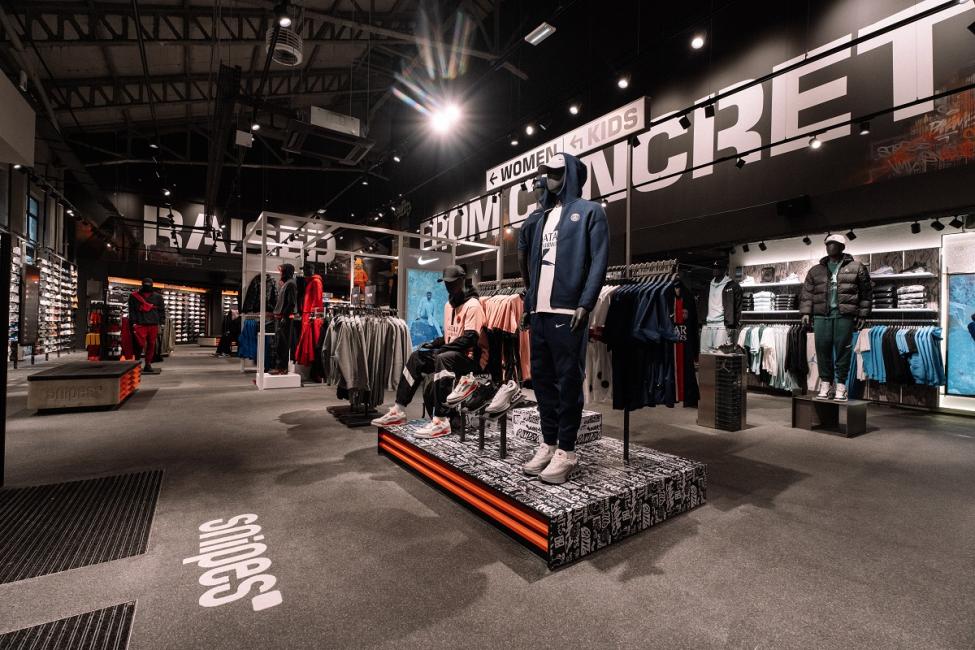 Snipes ouvre un flagship à Saint Denis