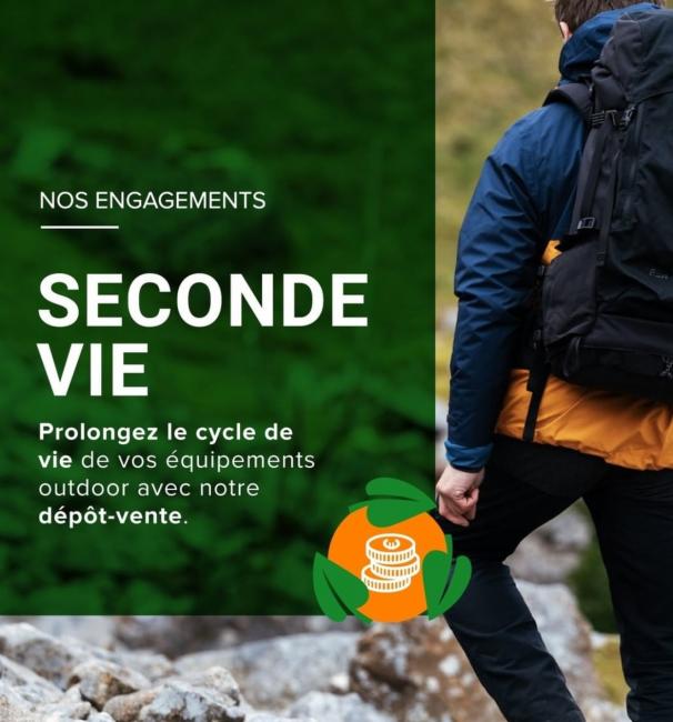 Le Vieux Campeur lance son service de seconde main