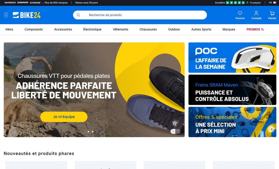 Bike 24 affiche des ventes supérieures à sa prévision