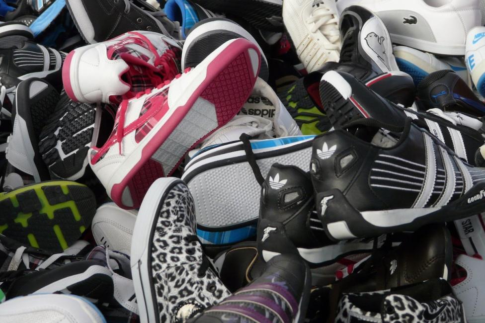 Courir va tester le recyclage de sneakers usagées