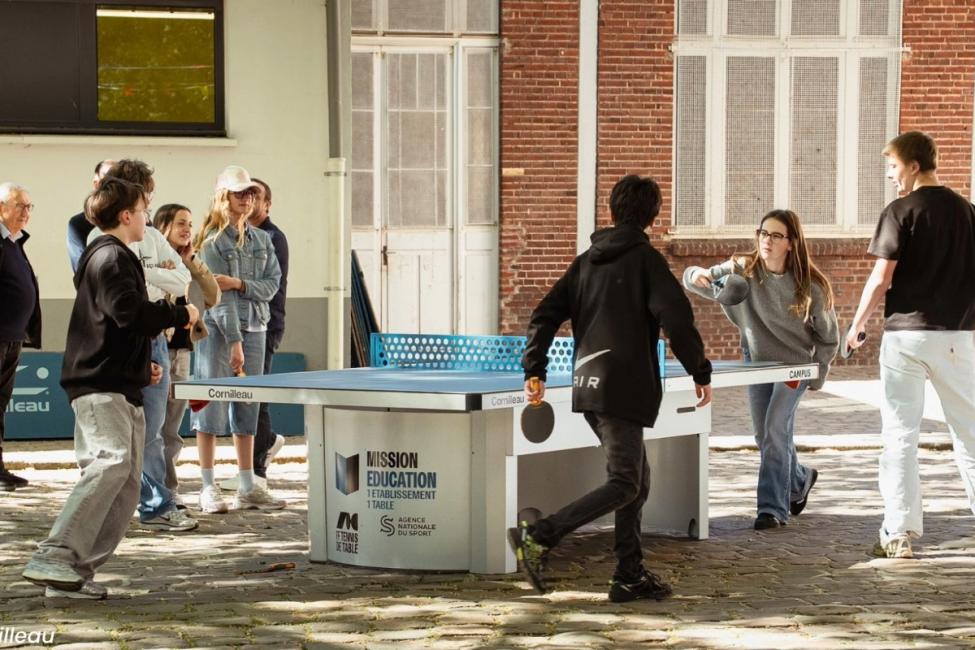 Du préau aux clubs, la FFTT trace la voie du ping