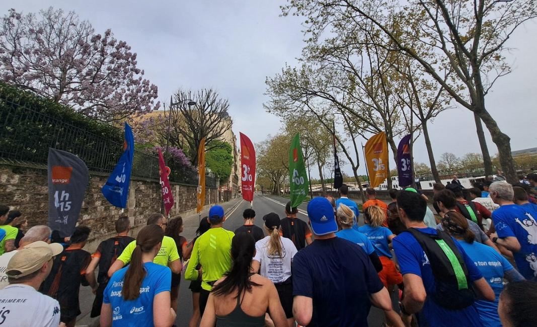 Asics animera le week-end du marathon de Paris pour 6 ans de plus