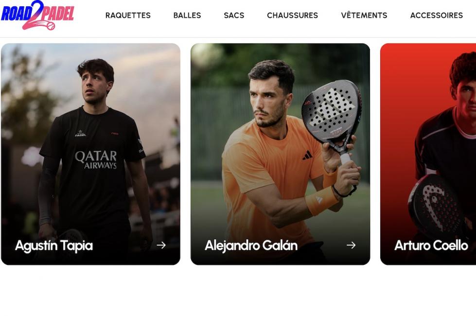 Tennispro repart au filet avec un site e-commerce 100% padel 