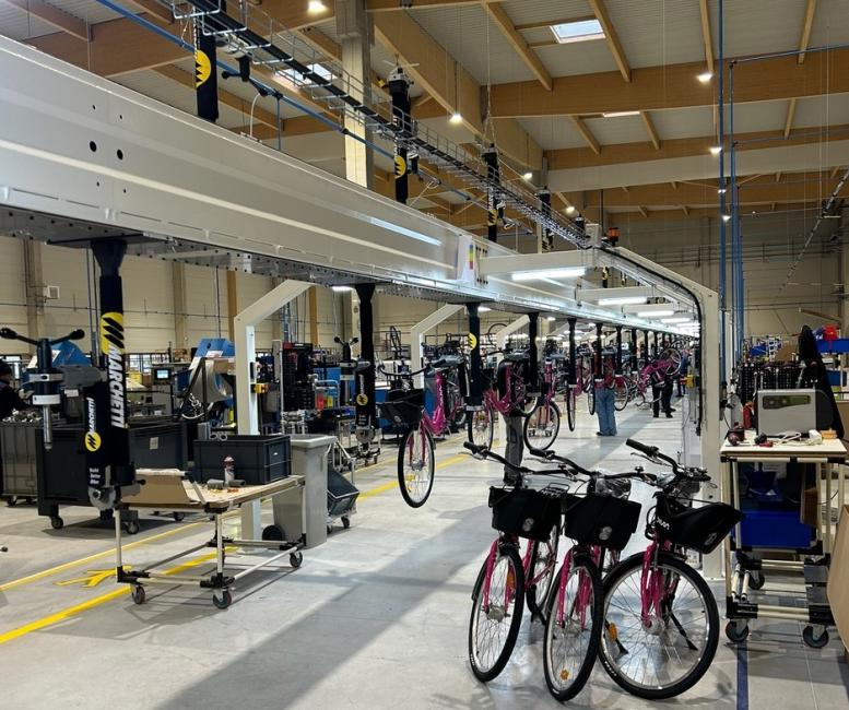 Arcade Cycles emménage dans sa nouvelle usine