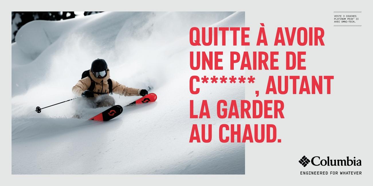 Columbia met le paquet