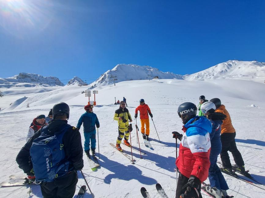 Ski Debrief Off La Plagne, sous le soleil exactement