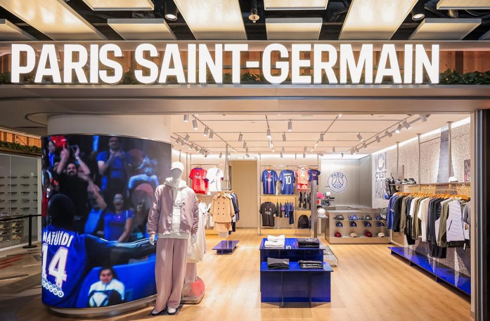 Le Paris Saint-Germain ouvre une boutique à Hong Kong