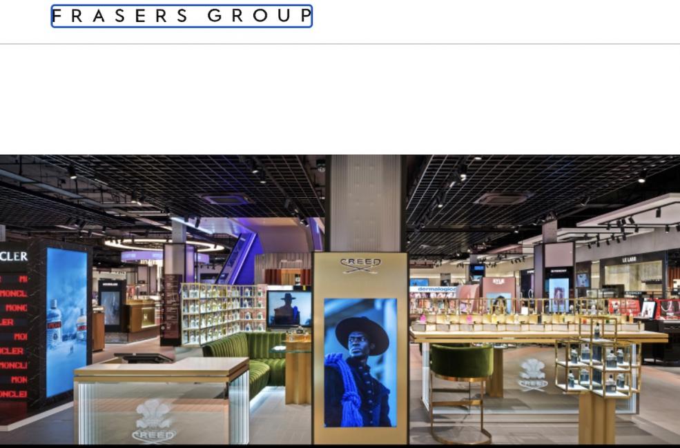 Encore un magasin européen emblématique dans le musette de Frasers