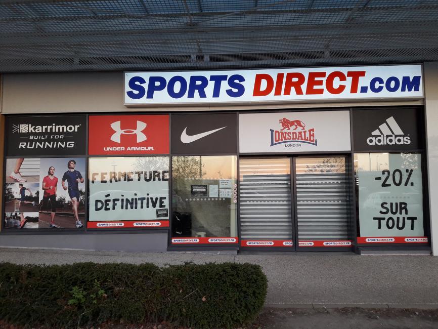 Sports Direct va fermer un nouveau magasin en France