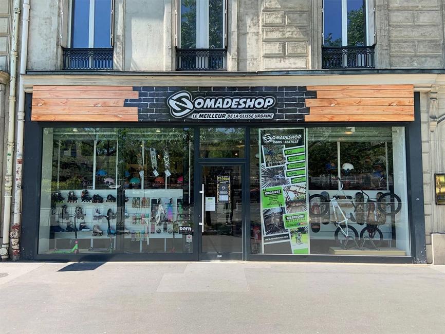 Le Parisien Nomadeshop fait une lourde chute