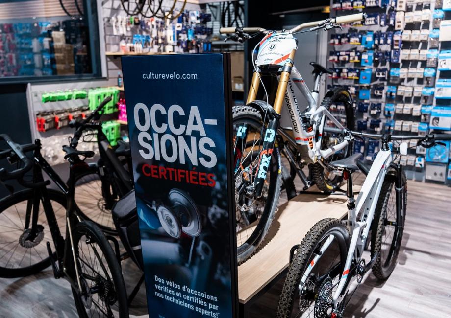 Culture Vélo dispose d’un nouvel outil pour intégrer pleinement la vente de vélo de seconde main