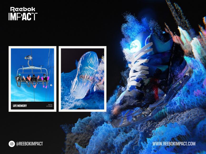 Reebok propose une expérience de sneaker IA