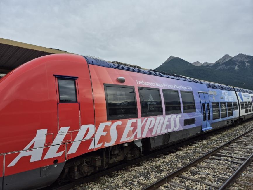 L’Alpes Express, héritage des Jeux à plus d’un titre…