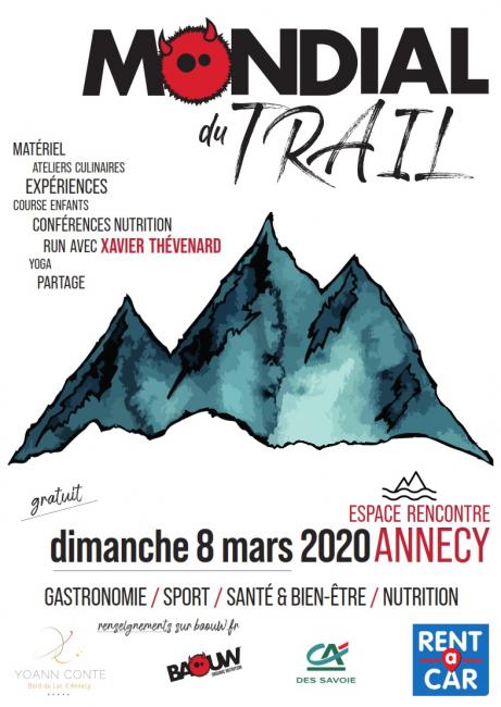 Un Mondial du Trail en mars à Annecy
