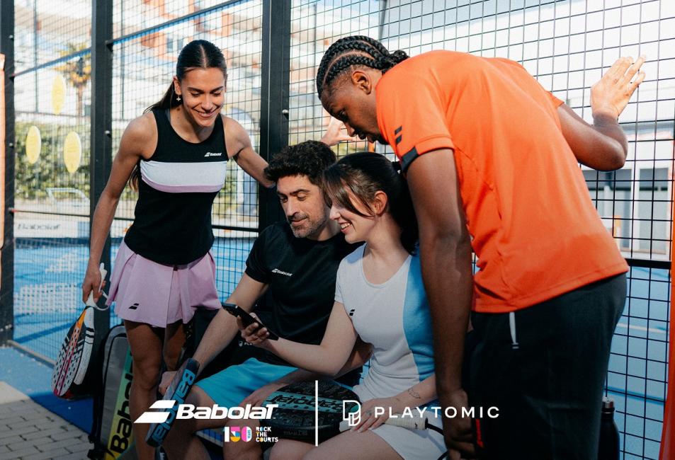 Babolat avec Playtomic pour mieux se connecter à la communauté « padel »
